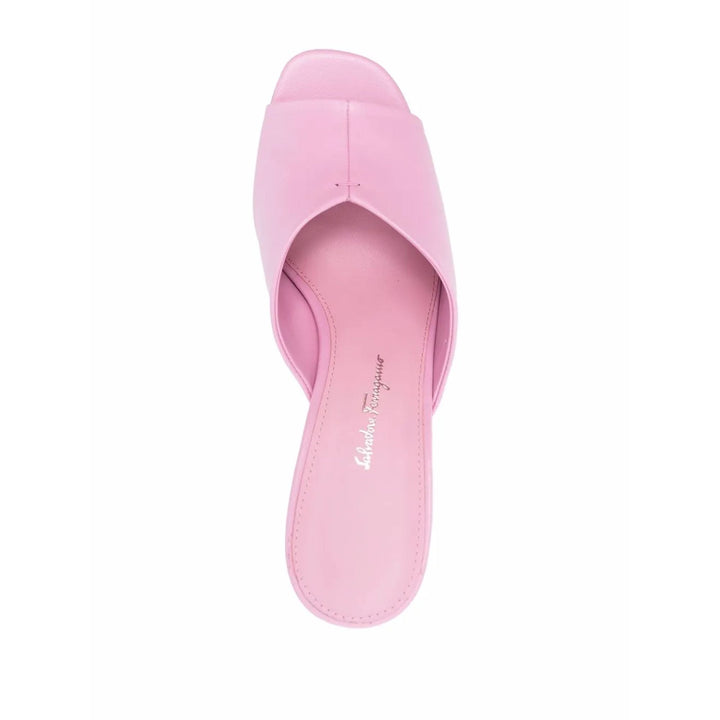 Ferragamo Open-Toe Mule Sandals