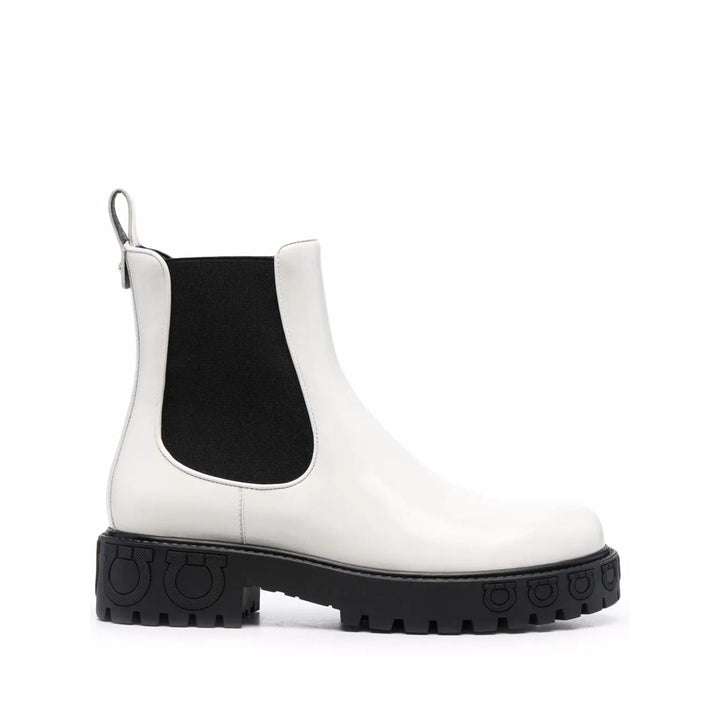 Ferragamo Bootie - White