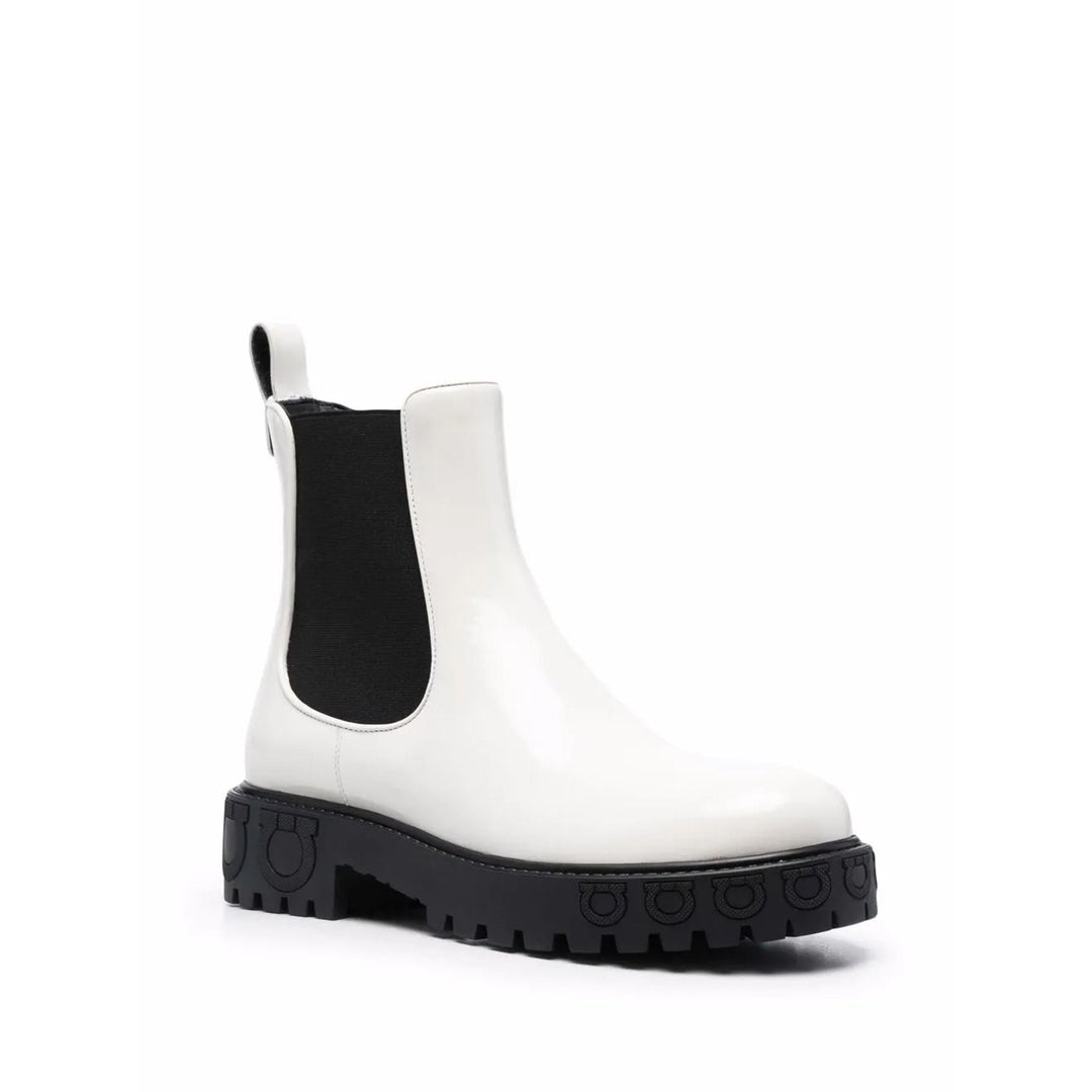 Ferragamo Bootie - White