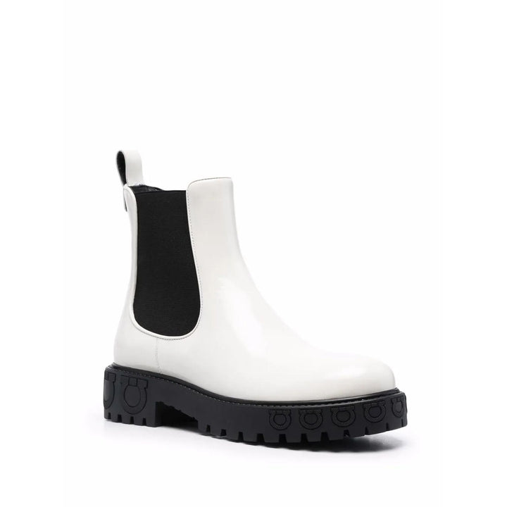 Ferragamo Bootie - White
