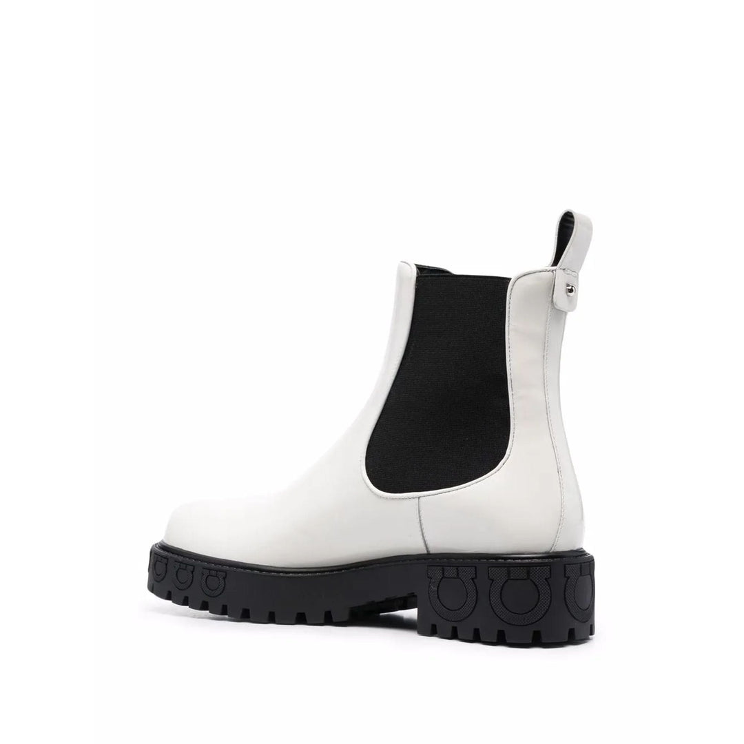 Ferragamo Bootie - White