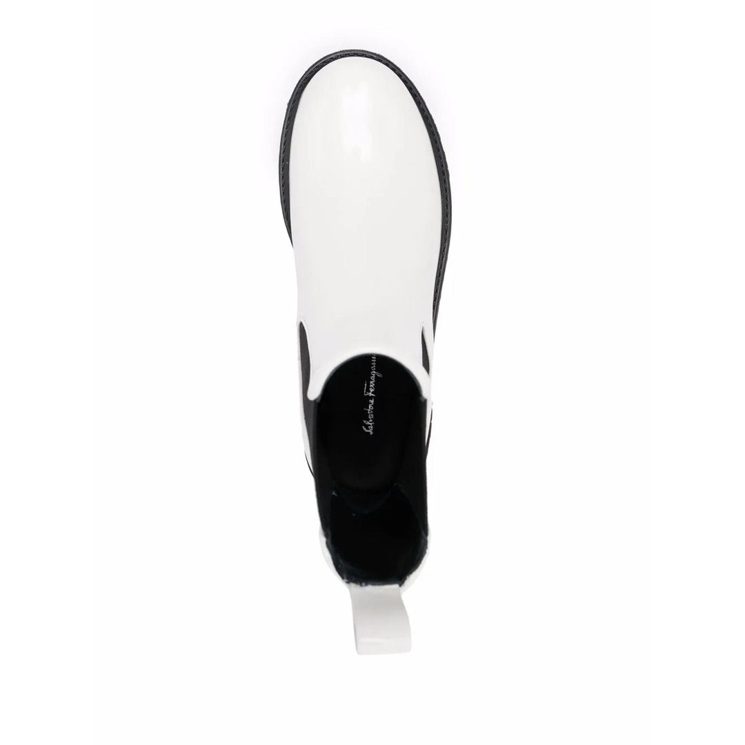 Ferragamo Bootie - White