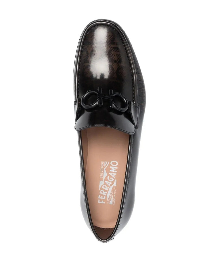 Ferragamo Gancini Horsebit Loafers