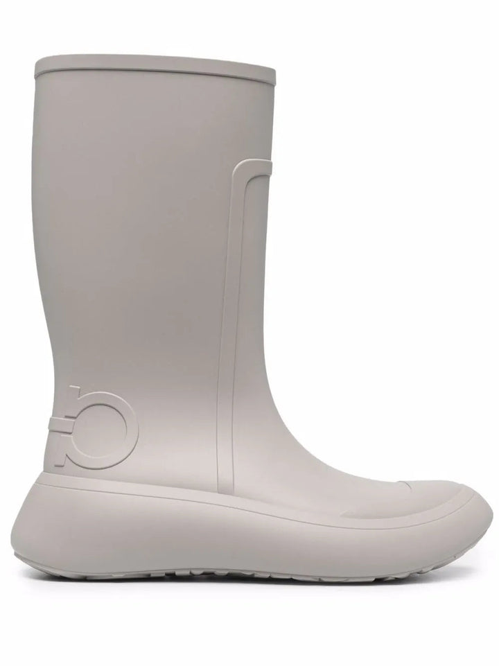 Ferragamo Embossed Detail Rainboot