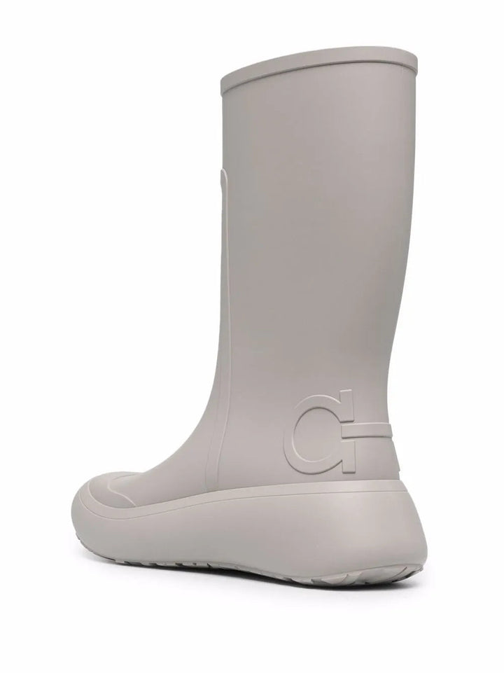 Ferragamo Embossed Detail Rainboot