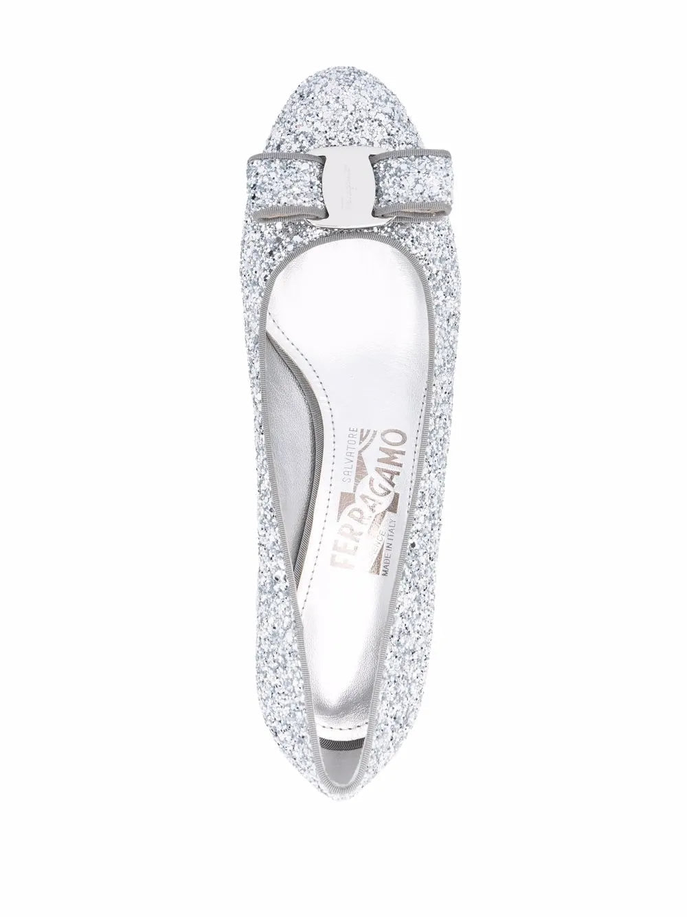 Ferragamo Glitter-Detail Pumps