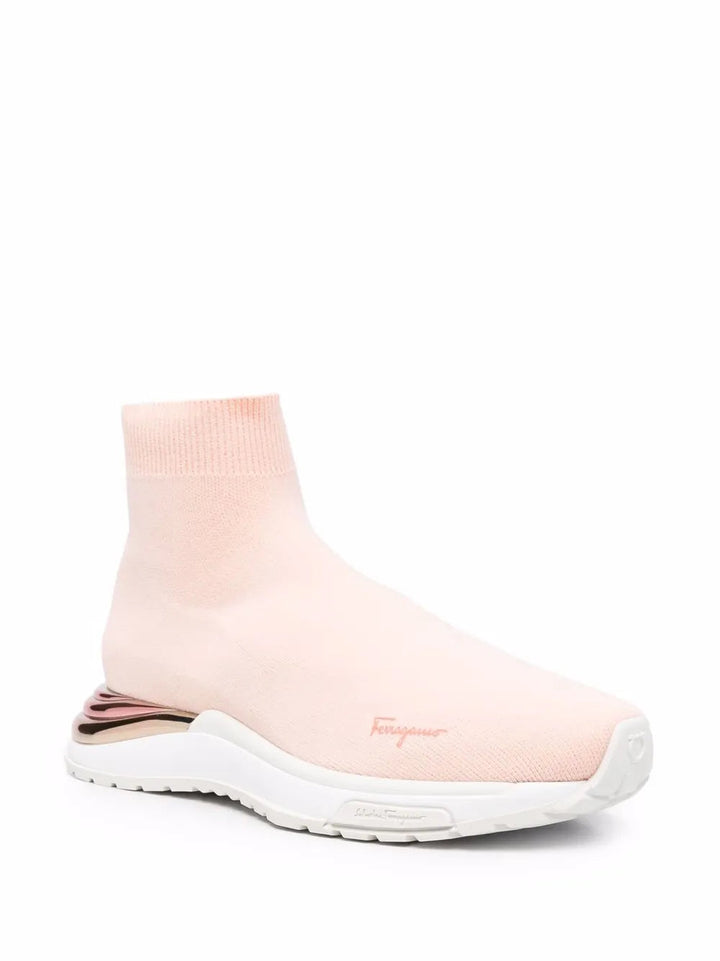 Ferragamo Logo Slip-On Sneakers