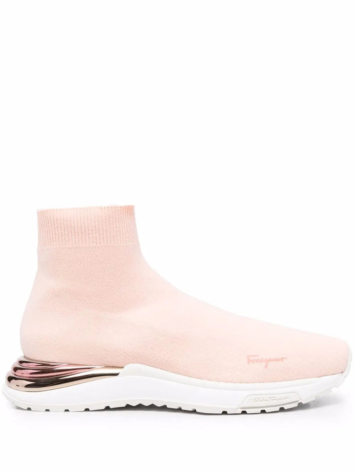 Ferragamo Logo Slip-On Sneakers