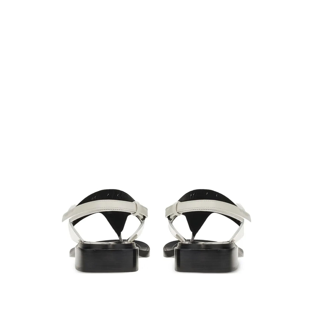 Ferragamo Nya Leather Ankle-Strap Sandals