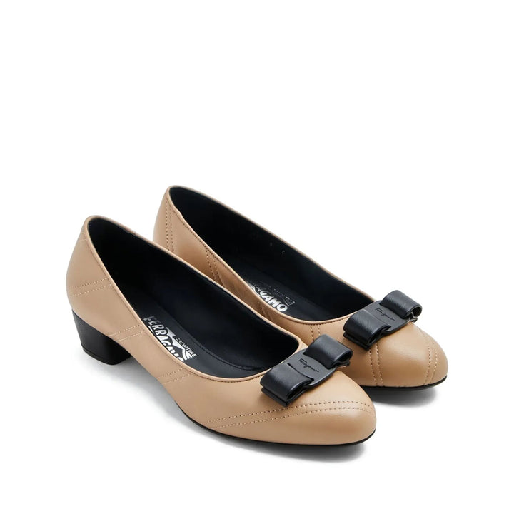 Ferragamo Bow-Detail Pumps