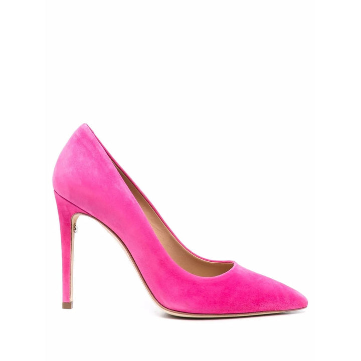 Ferragamo 100Mm Pointed Leather Pumps