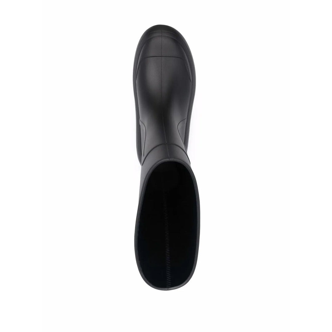 Ferragamo Gancini-Debossed Rain Boots