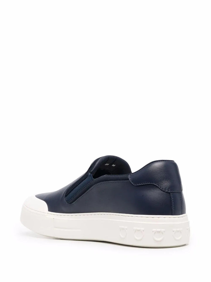 Ferragamo Gancini Slip-On Sneakers 020606751365
