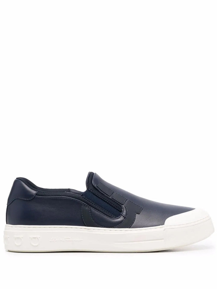 Ferragamo Gancini Slip-On Sneakers 020606751365