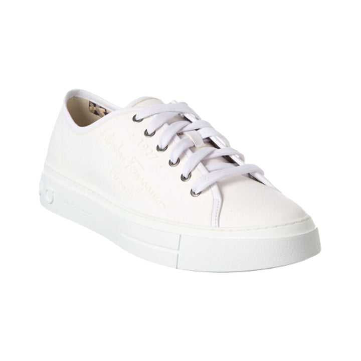 Zapatillas deportivas blancas para hombre Ferragamo Mediterr Eco