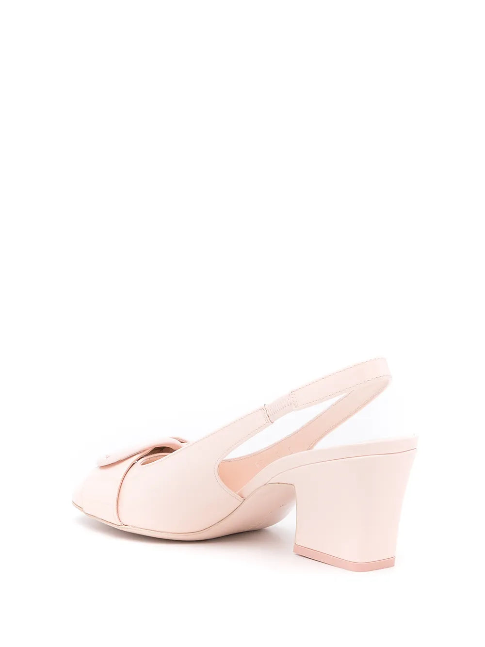 Ferragamo Bow-Detail Leather Pumps