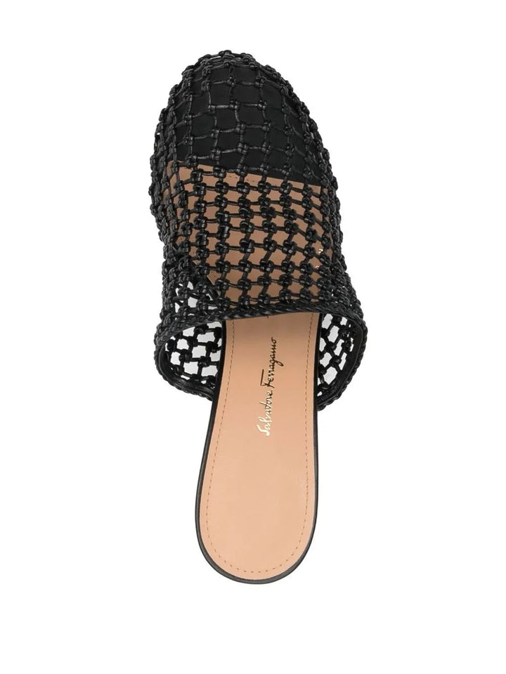 Ferragamo Ella High-Heel Mules