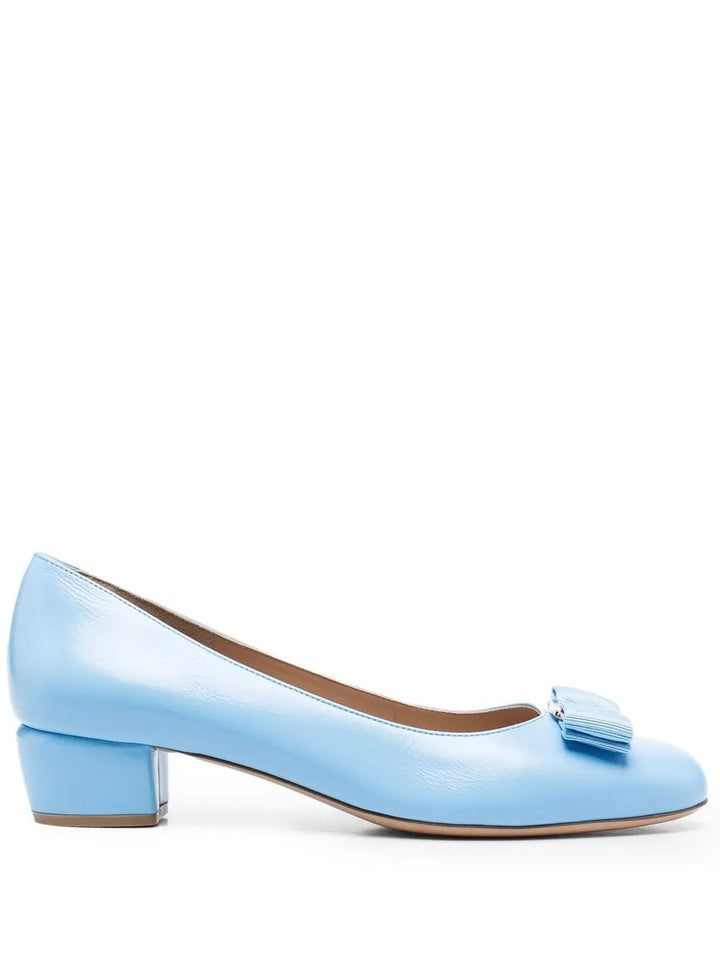 Ferragamo Kitten Heel Pumps