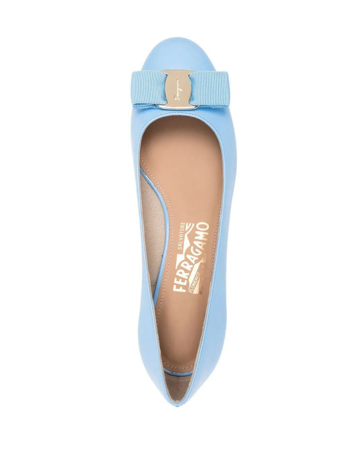 Ferragamo Kitten Heel Pumps