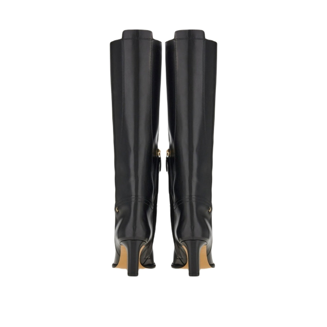 Botas negras para mujer Ferragamo Torris 70