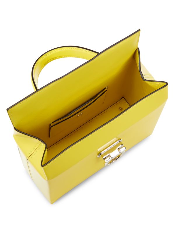 Salvatore Ferragamo - Bags - Ferragamo Studio Soft Shoulder Bag Yellow - 21 - 1615 - Ask Me Wear