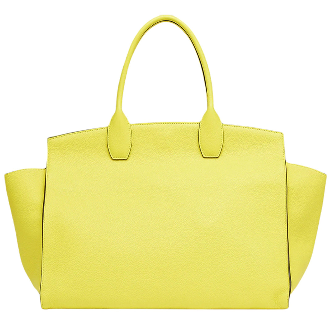 Bolso de hombro suave Studio de Ferragamo en color amarillo