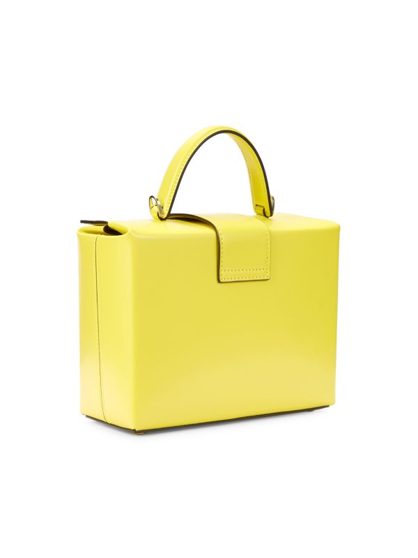 Ferragamo Studio Soft Shoulder Bag Yellow