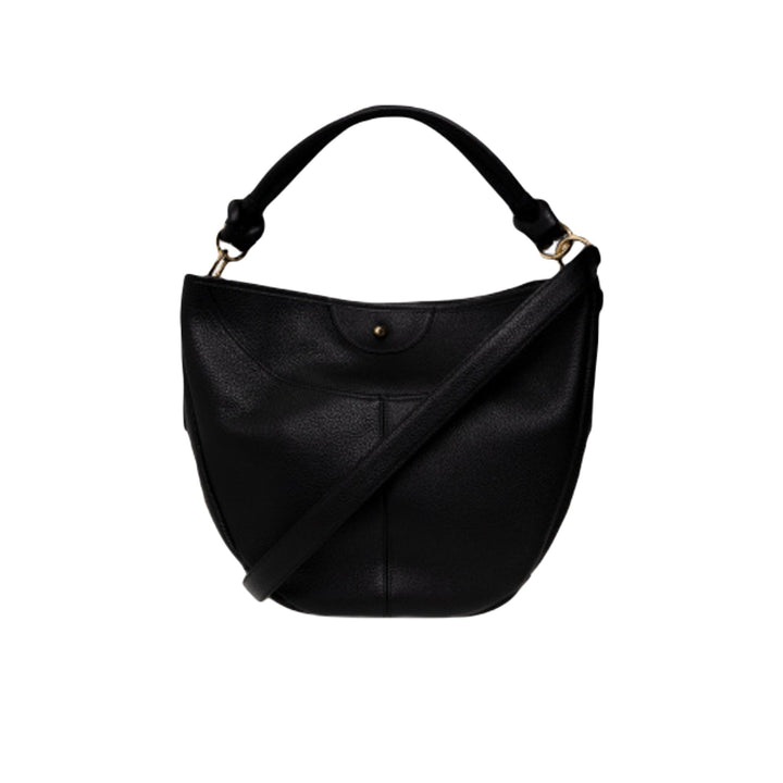 Ferragamo Glam Hobo Handbag Black