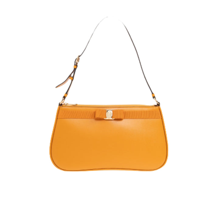 Ferragamo Bolso De Hombro Vara Naranja