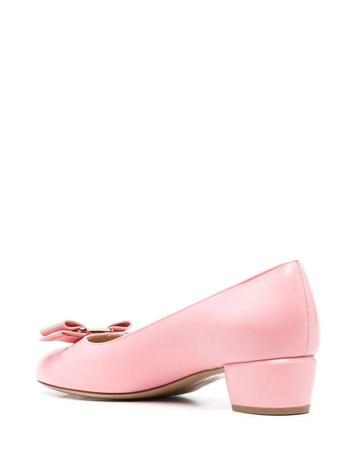 Ferragamo Vara Bow-Detail 40Mm Pumps