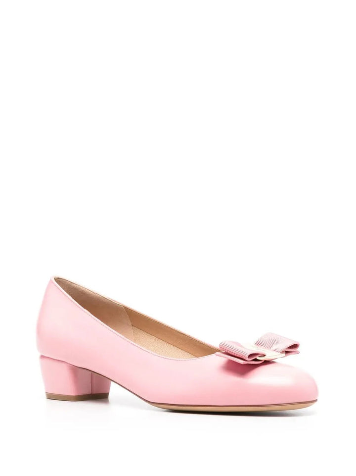Ferragamo Vara Bow-Detail 40Mm Pumps