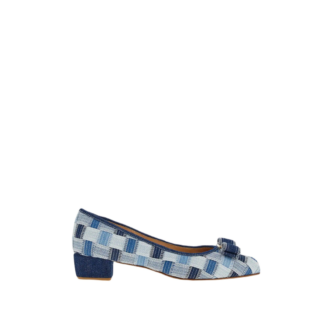 Salvatore Ferragamo - Shoes - Ferragamo Wo Varina Women's Pumps Blue - 8057553751424 - Ask Me Wear