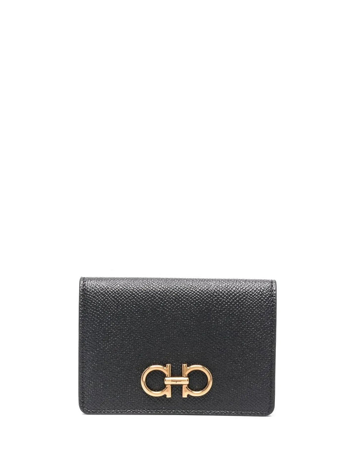 Ferragamo Logo-Plaque Wallet