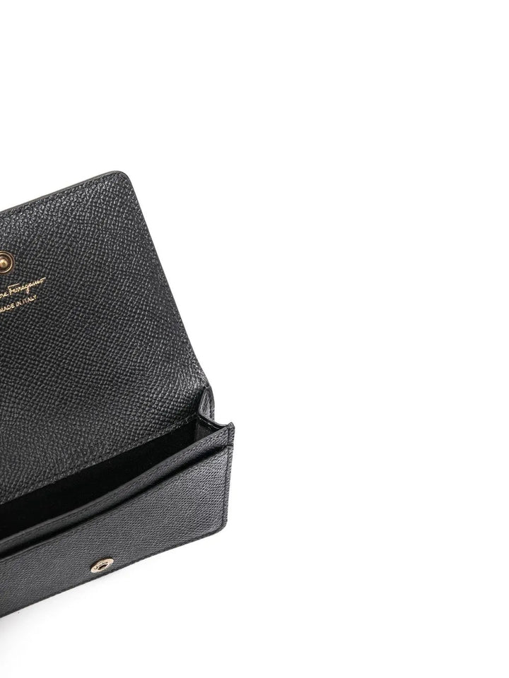 Ferragamo Logo-Plaque Wallet