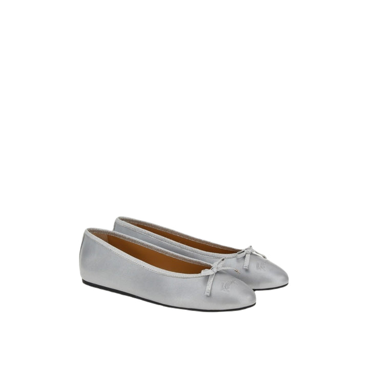 Ferragamo Ballerina Women's Ballets Silver