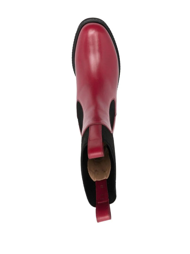 Ferragamo Bootie - Red