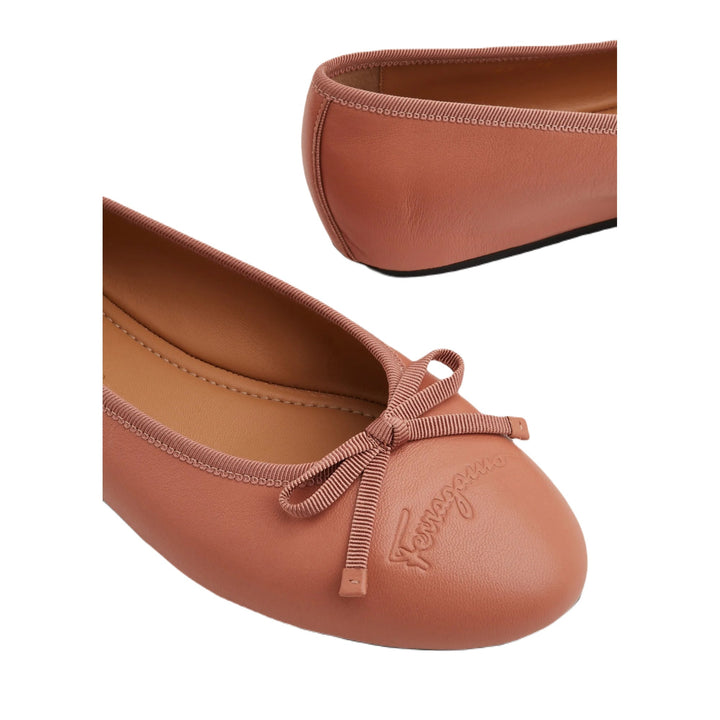 Bailarinas de mujer Ferragamo Ballerina Beige 