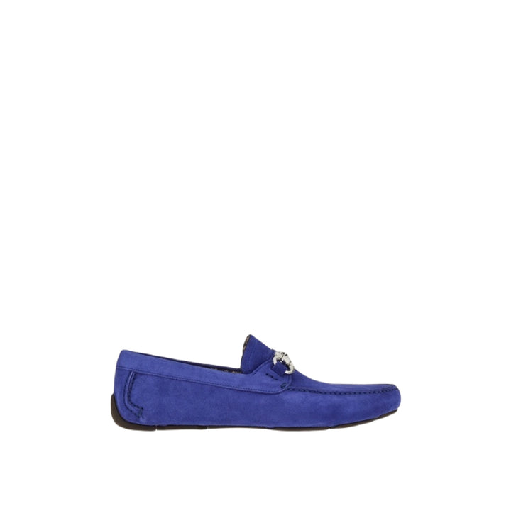 Ferragamo Parigi Eco Men's Driving Loafers Blue