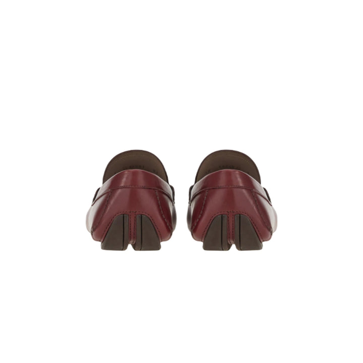 Mocasines de conducción para hombre Newton de Ferragamo en color rojo