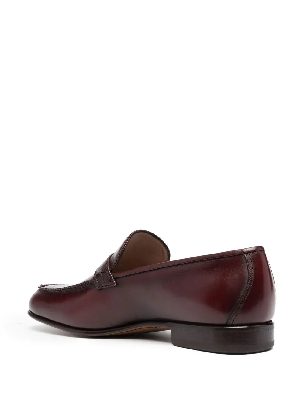 Ferragamo Slip-On Leather Loafers