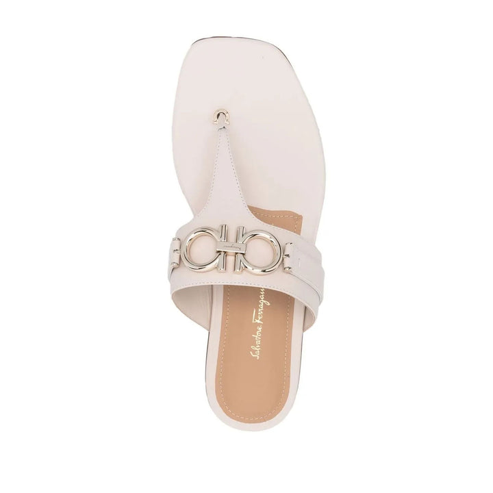Ferragamo Rikis Toe-Post Sandals