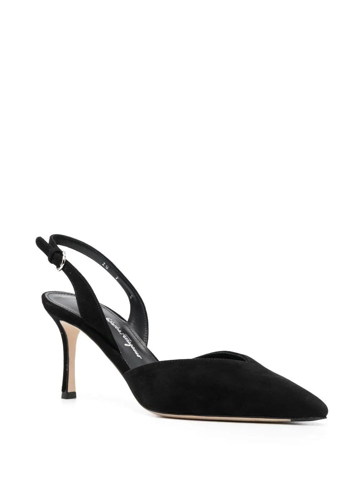 Ferragamo Buckle-Fastening 80Mm Heeled Pumps