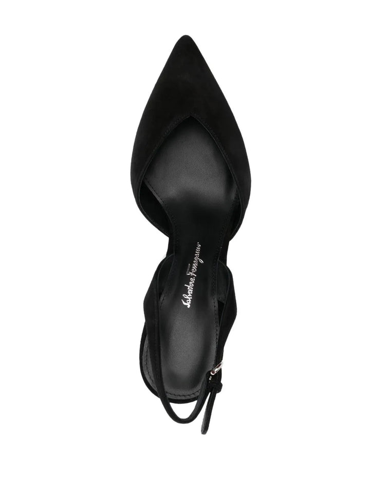 Ferragamo Buckle-Fastening 80Mm Heeled Pumps