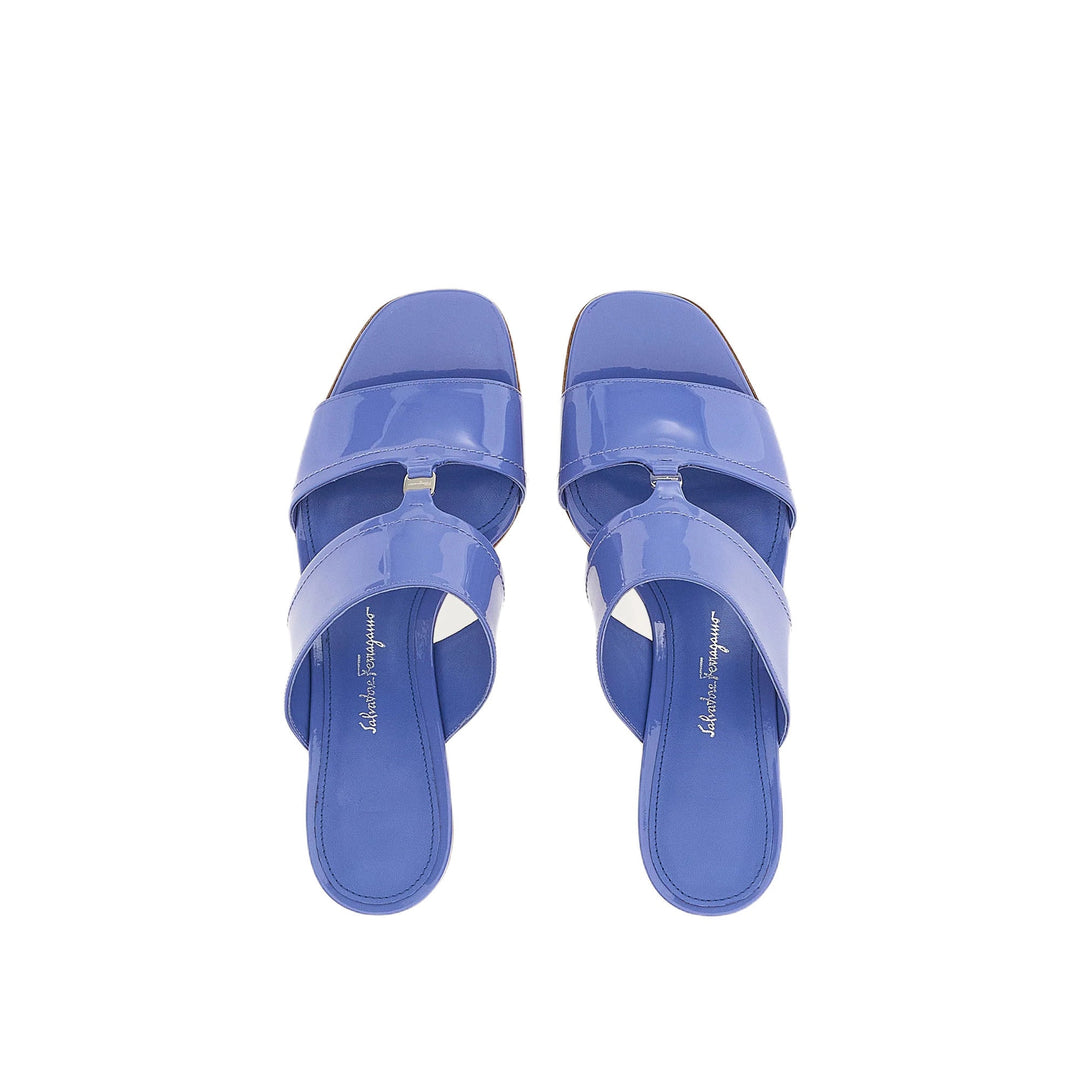 Ferragamo Tot 55 Women's Sandals Blue