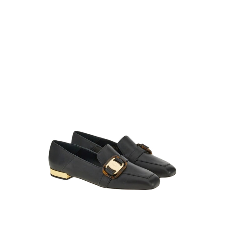 Mocasines negros para mujer Wang 10 de Ferragamo