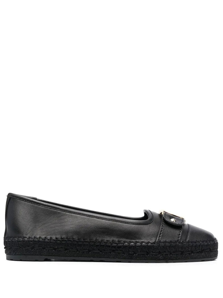 Ferragamo Vara Buckle-Detail Espadrilles