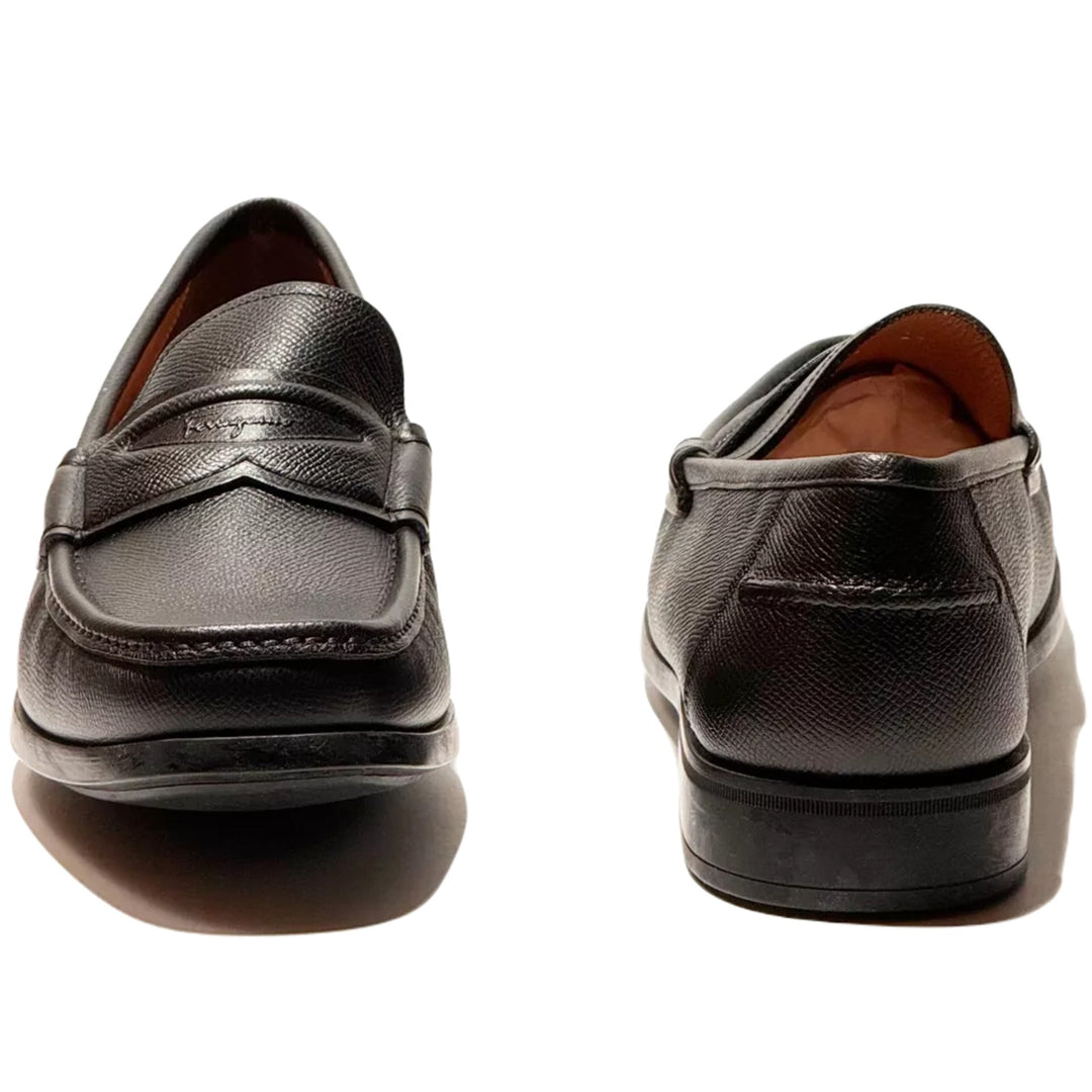 Mocasines negros para hombre Ferragamo Lanzarote