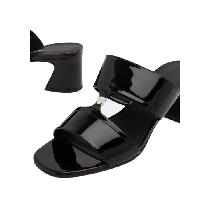 Sandalias de mujer Ferragamo Tot 55 negras