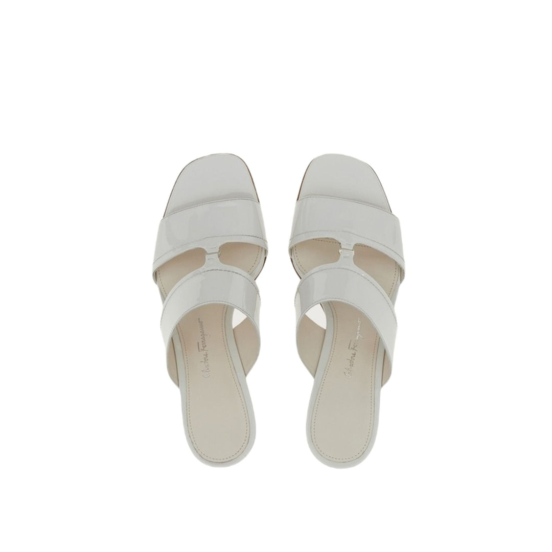 Salvatore Ferragamo Tot Chain Sandals by Salvatore Ferragamo outlet now on sale