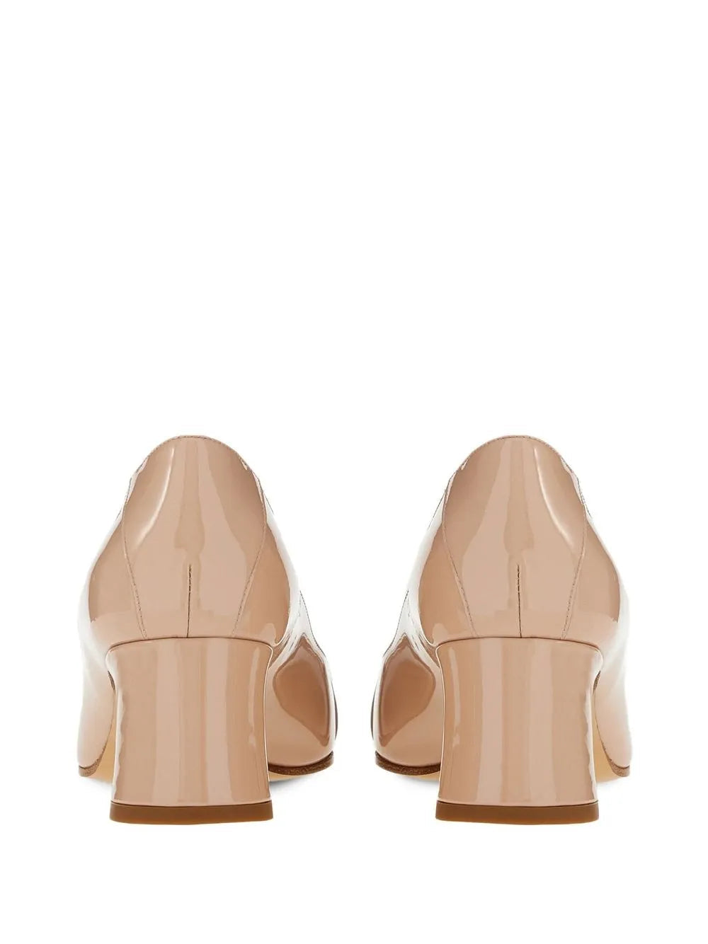 Ferragamo 50Mm Vara Chain Pumps